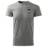 Da Oid Sinzer Griller T Shirt Herren Grau Meliert Hofleiten Front